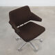 Fauteuil pivotant, design danois, années 1970, fabrication: Labofa Møbler