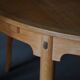 Børge Mogensen, "Øresund" dining table in oak and brass, Mid-century modern, 1950s