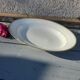 former oval white and gold Limoges porcelain dish
