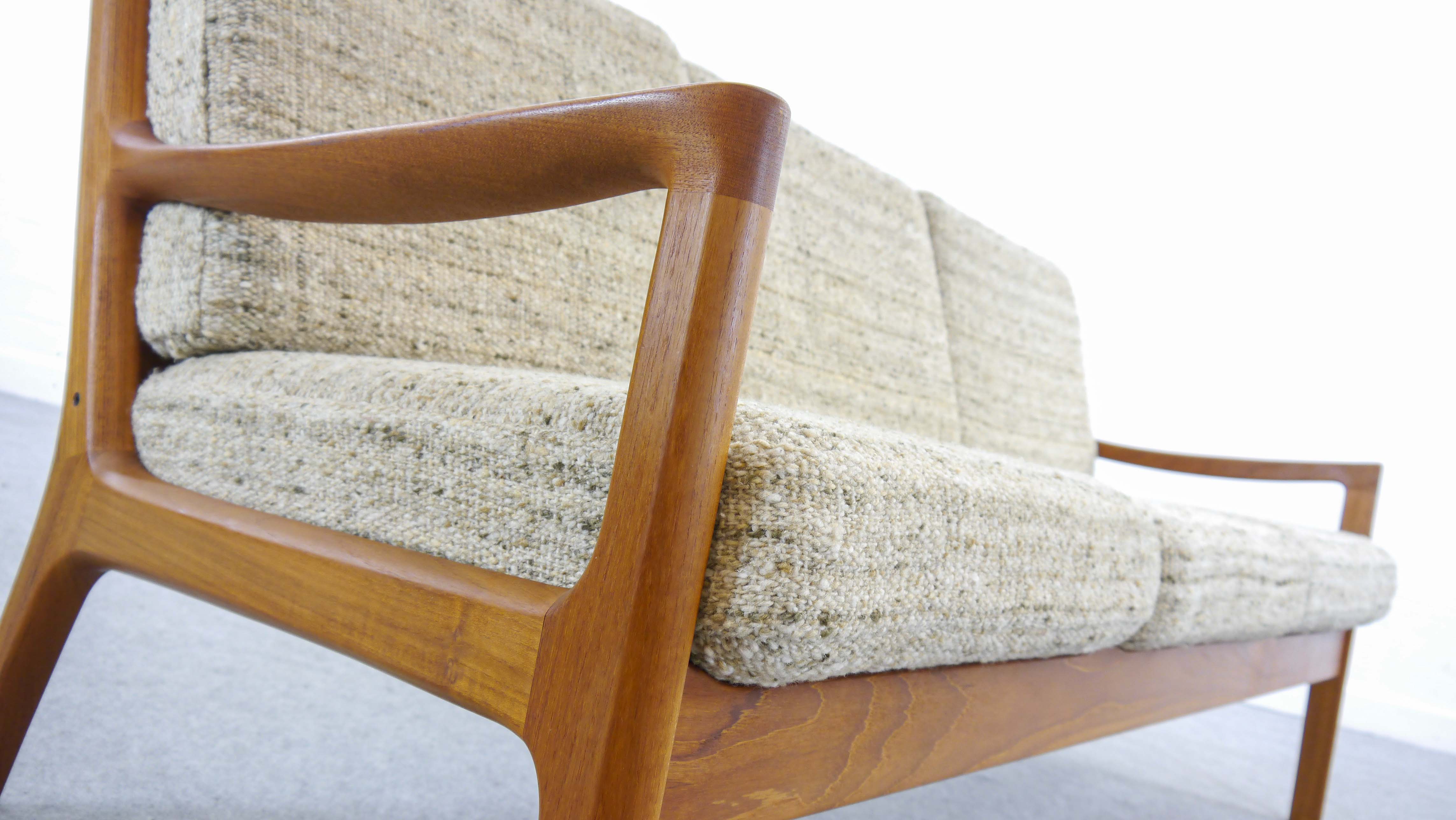 Senator teak sofa by Ole Wanscher for Cado, in Denmark