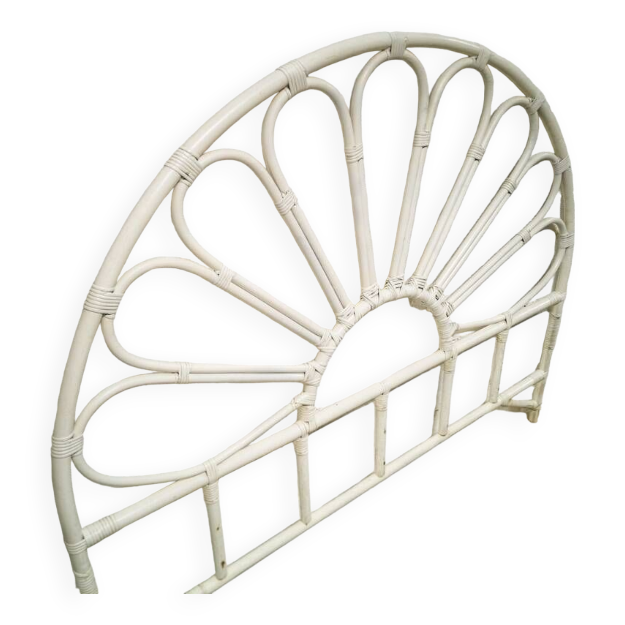 Rattan headboard