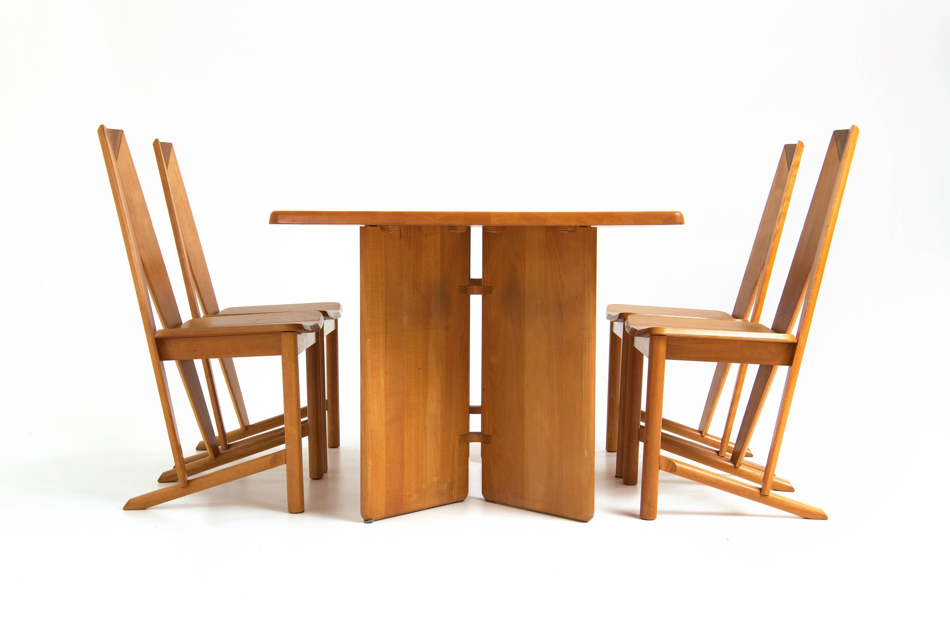 Rare dining set - Soren Nissen & Ebbe Gehl