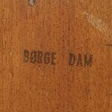Teak highboard, Danish design, 1970s, manufactured by Børge Dam