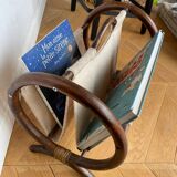 Canvas magazine holder