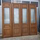 4 solid oak partition doors (high quality)