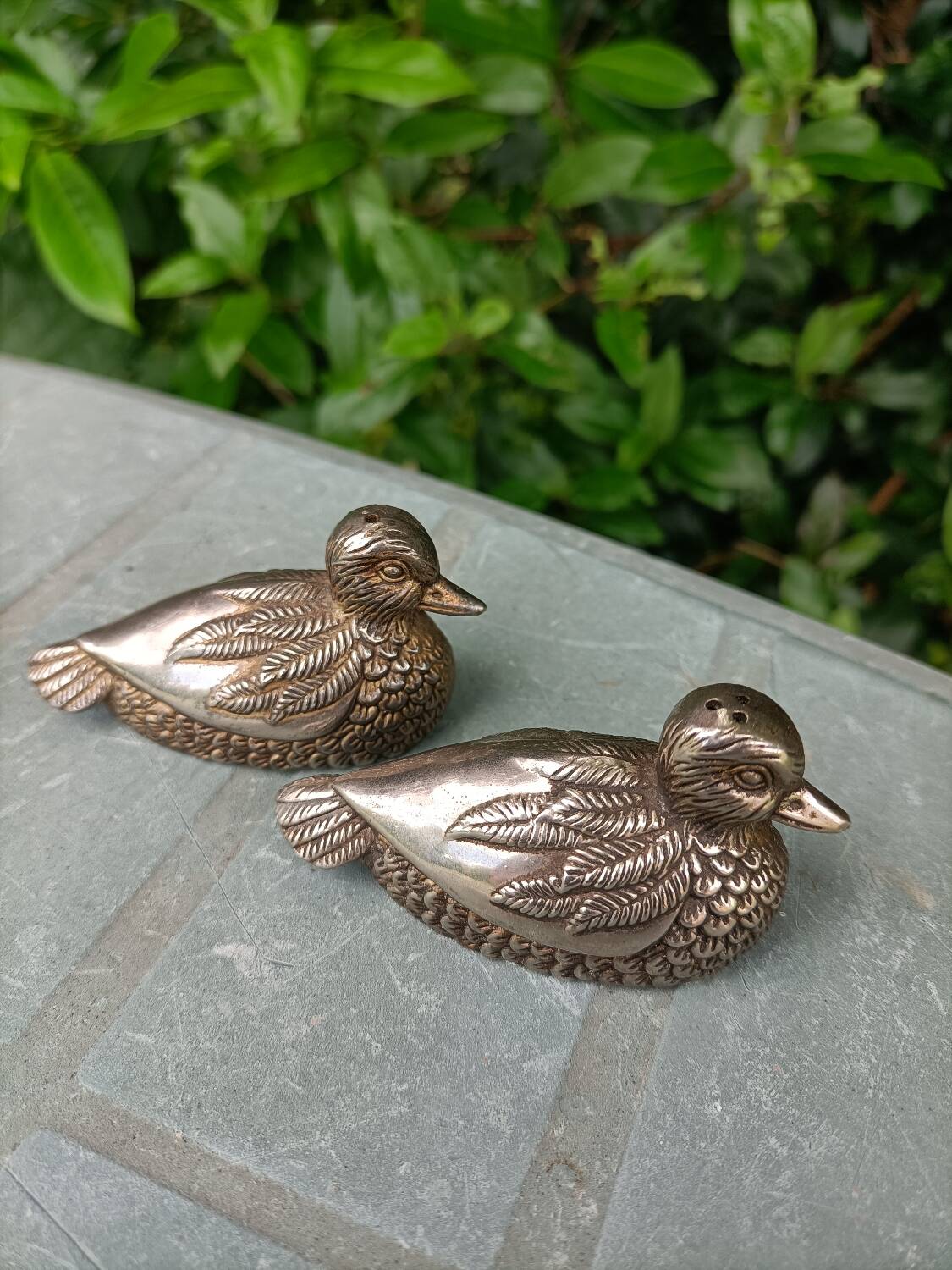 Retro Salt and Pepper Shakers Ducks 🦆