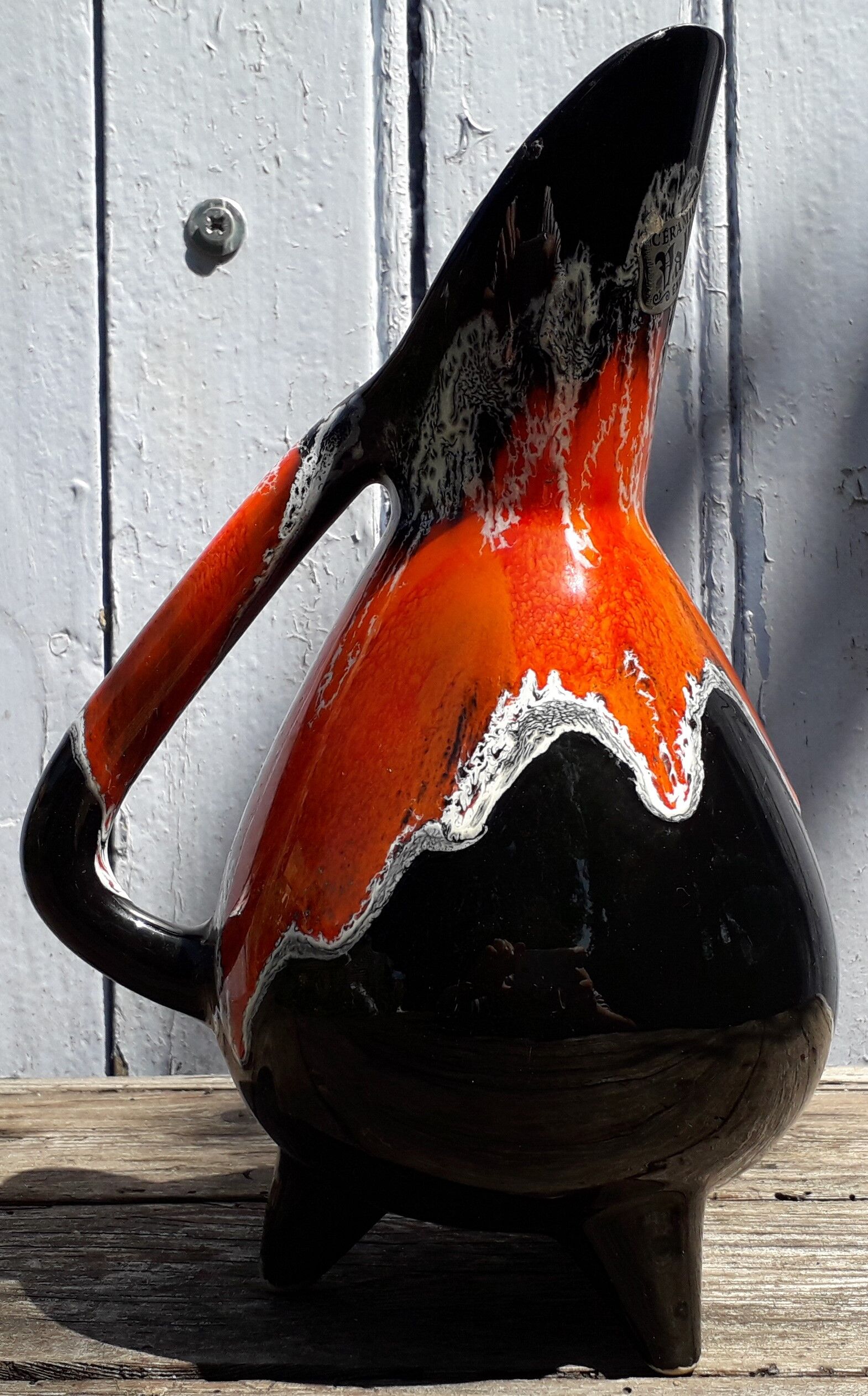 Vase tripod vallauris