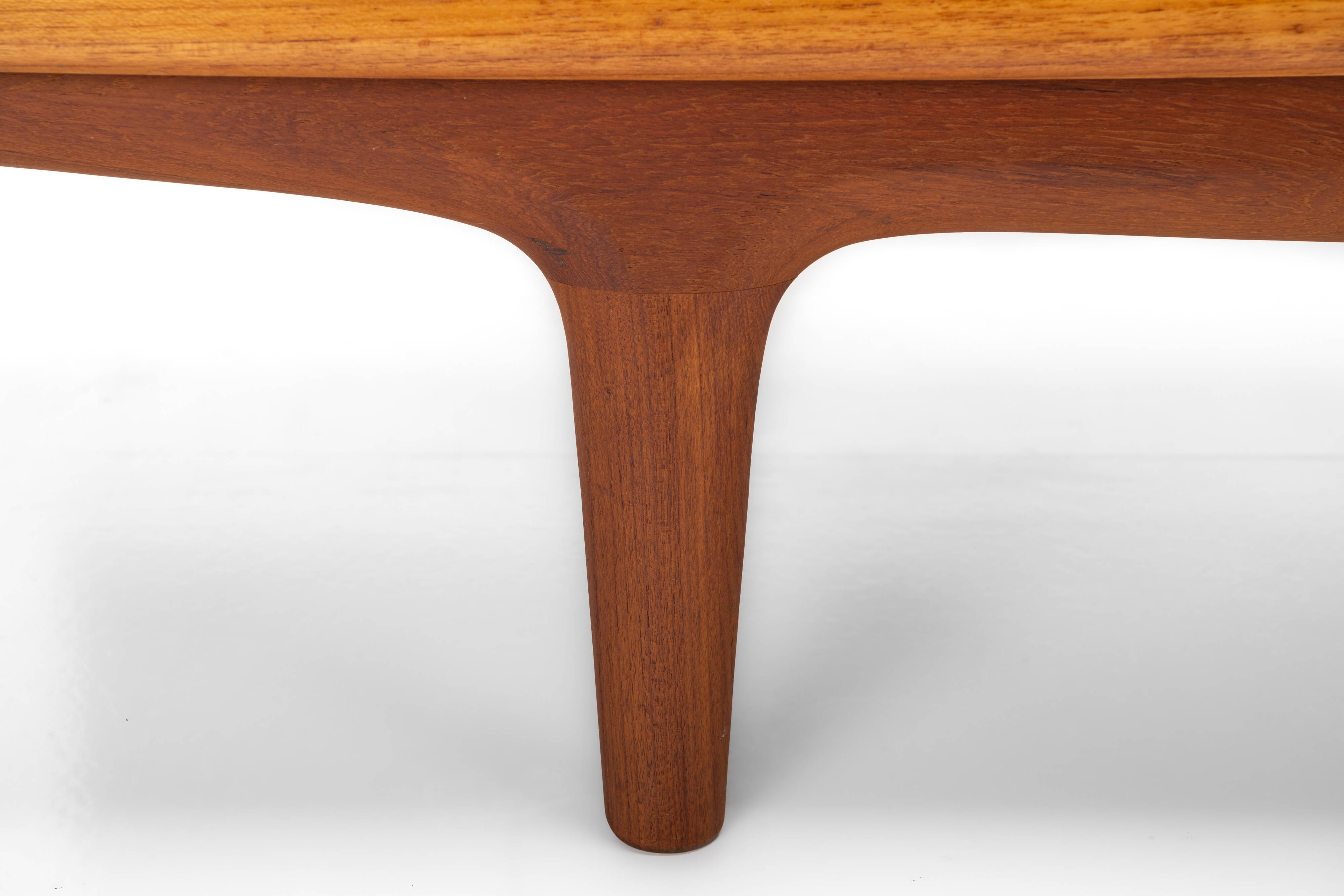 Tambour door sideboard by Johannes Andersen for C.F.C. Silkeborg, Denmark 1960s