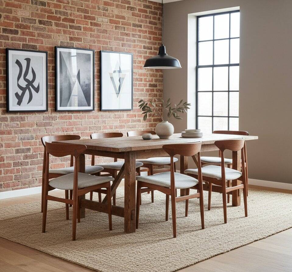 Vintage Teak Dining Chairs from Slagelse Møbelfabrik, Denmark, 1960s, Set of 6