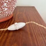 Ceramic lamp signed f fernandez