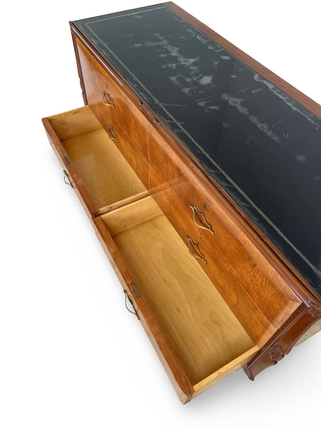 An art deco Italian chest of drawers, Italy 1950s