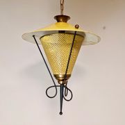 Suspension in perforated sheet metal