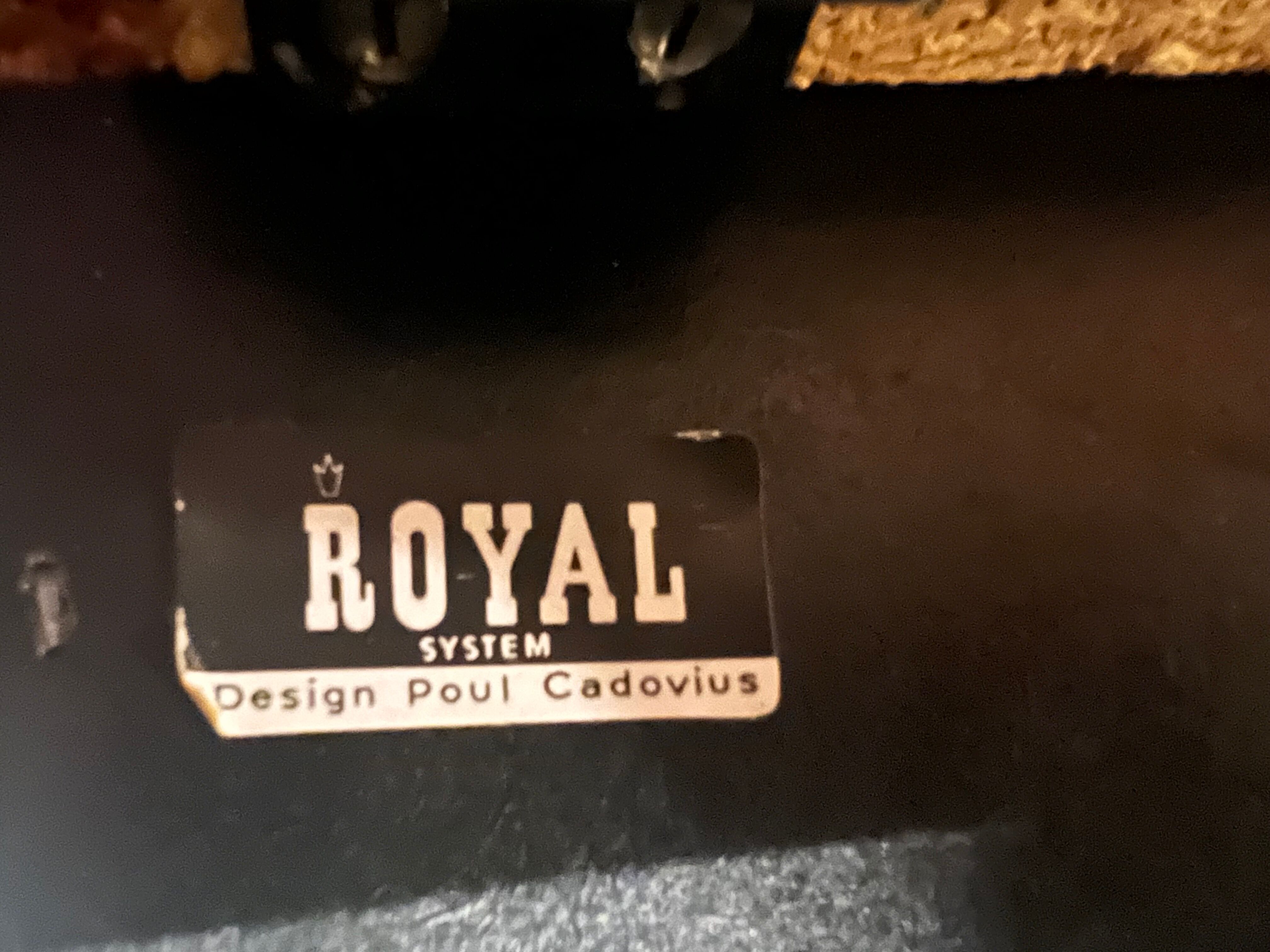 Wall Unit Royal System by Poul Cadovuis 1960s