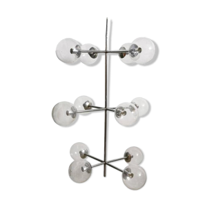 Sputnik lamp in chrome