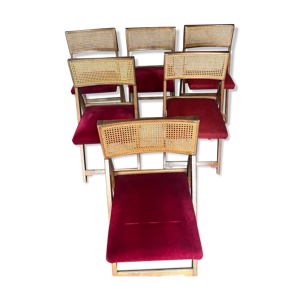 6 chaises henri Meyer
