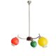 Lampe Soutnik multicolore des années 60