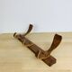 Bruno Paul art deco wall coat rack for Deutsche Werkstätte Hellerau
