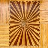 Presentation showcase entirely in marquetry