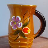 Pitcher flower signed PL France undulate