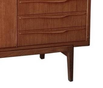 Vintage Scandinavian teak sideboard