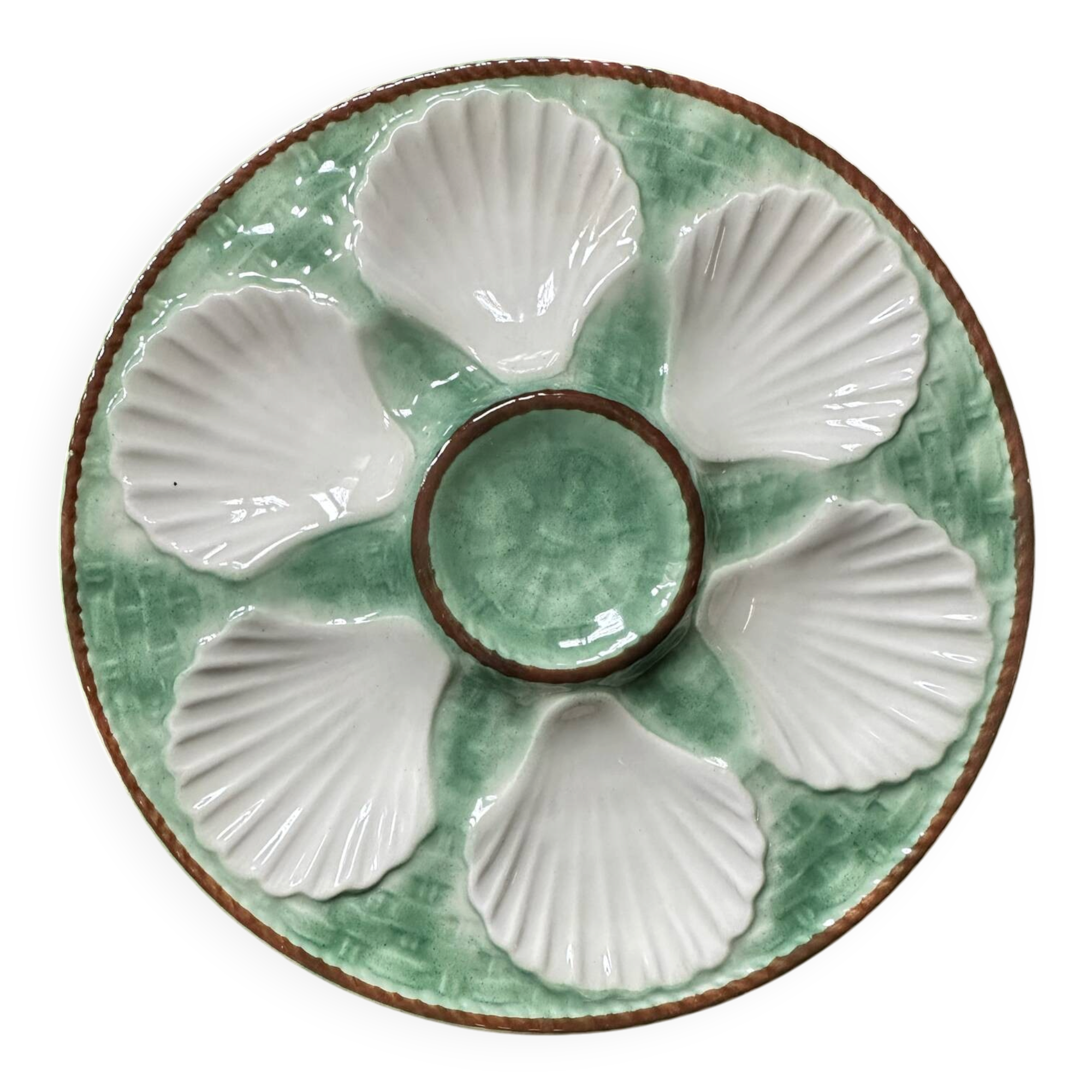 Vintage Longchamps oyster plate