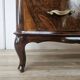 Chippendale chest of drawers in walnut burl, 1940s