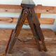 Vintage wooden stepladder