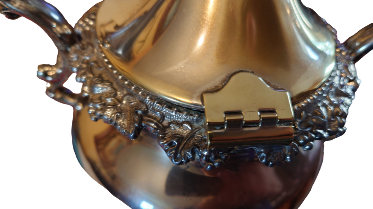 Samovar metal agent silver on copper late XlX early XX