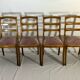 Louis Philippe chairs in cherry