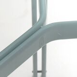 Table, rectangular glass top by Bruno Brunati and Carlo Zerbaro for Cidue