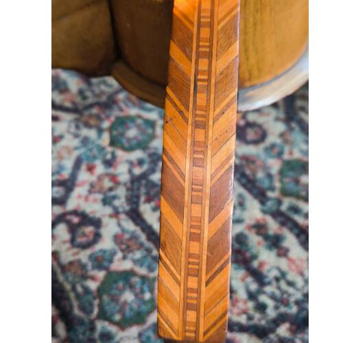 Italian marquetry side table