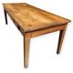 Farm table in Oak 1900 France 2 drawers