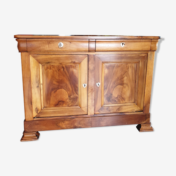 Sideboard walnut two doors two drawers