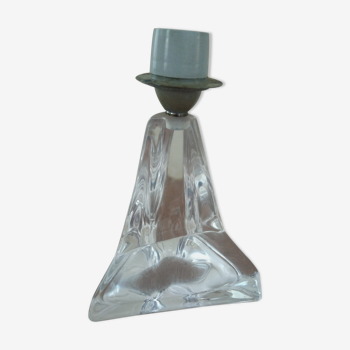 Pied de lampe cristal Daum France