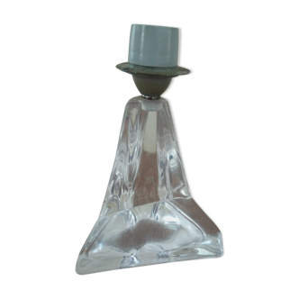 Pied de lampe cristal Daum France