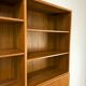 Vintage Teak Bookcase with Desk from Omann Jun, 1960s