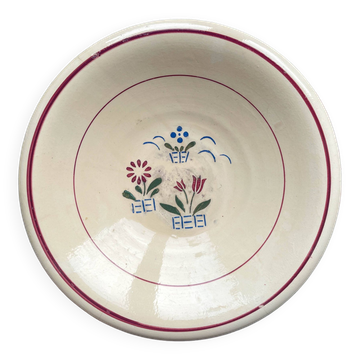Vintage LUNEVILLE hollow dish, "Aurore" model, Made in France