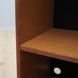 Oak bookcase, Danish design, 1970s, manufactured by ÆJM Møbler