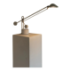 White Metal Stilplast Halo Balance Table Lamp from Italy - 1980s Postmodern Memphis Design