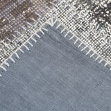 Tapis vintage patchwork turc