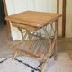 Rattan bedside table