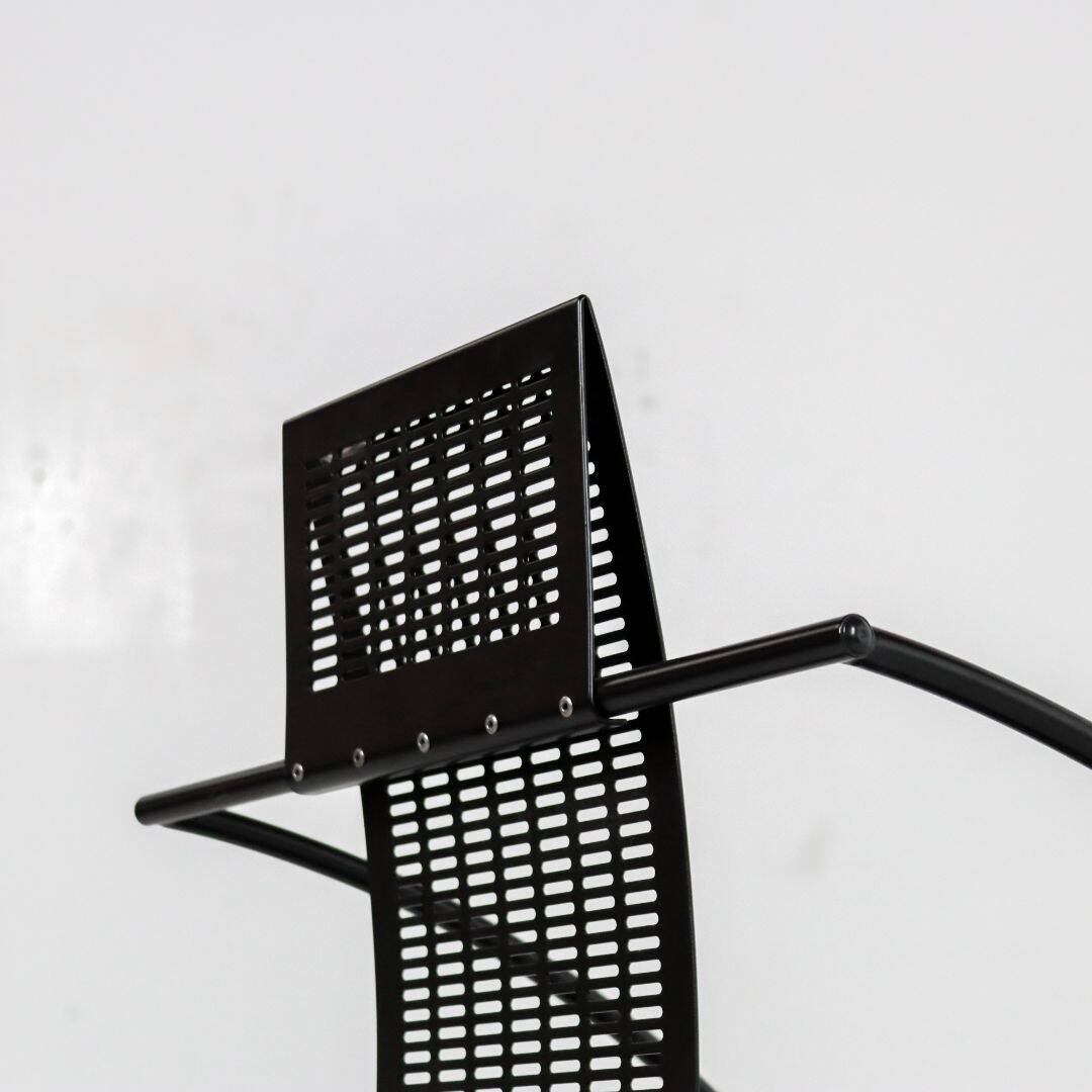 Postmodern Quinta chair by Mario botta for Alias Italy