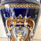 Renaissance decorated earthenware amphora vase from Gien