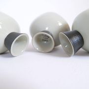 Mid-century modern set of 3 Bahia bowls by Carl-Harry Stålhane, Rörstrand, Sweden.