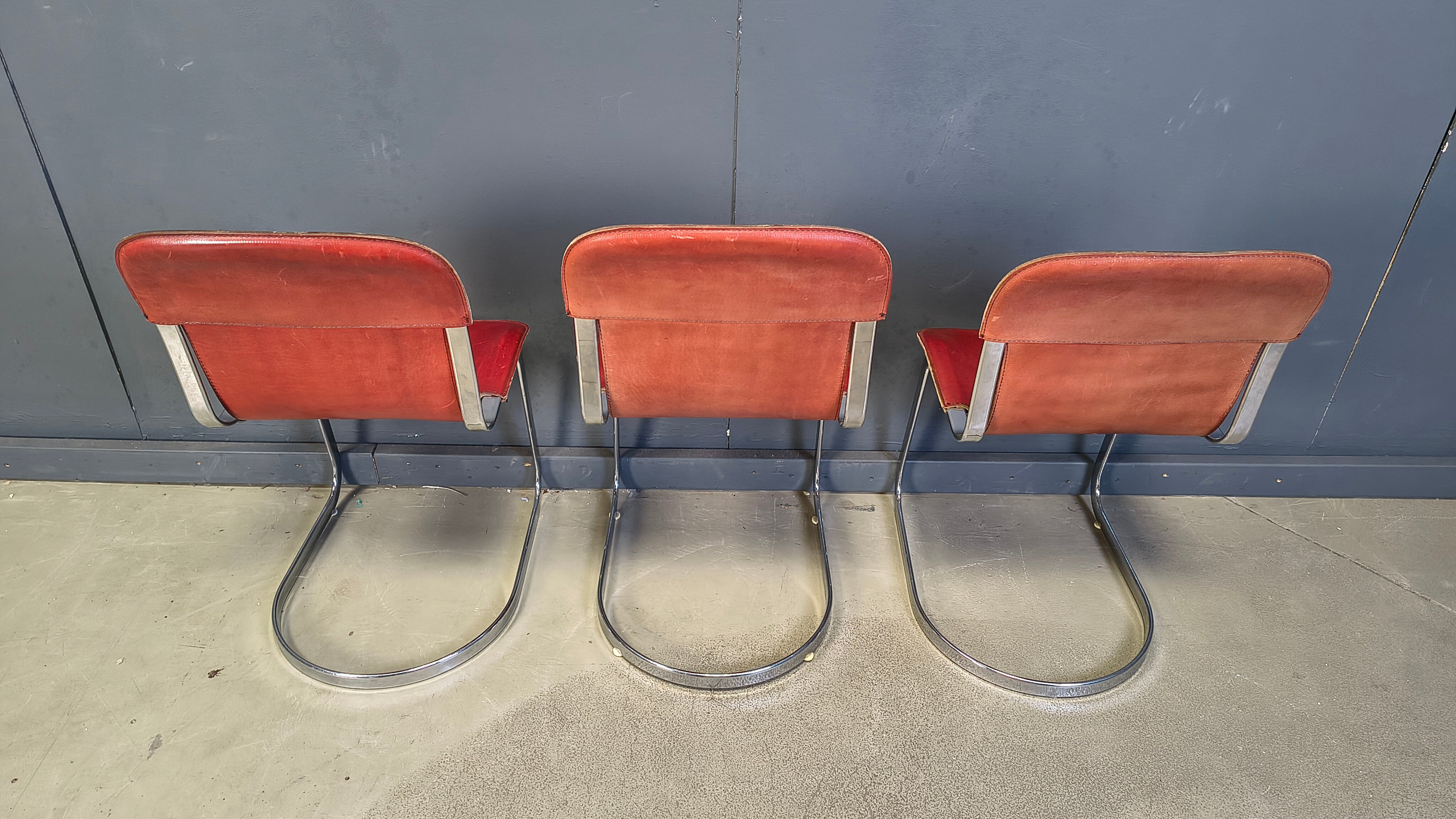 Vintage dining chairs by Cidue, 1970s - set of 6