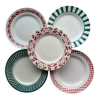 Mismatched flat plates