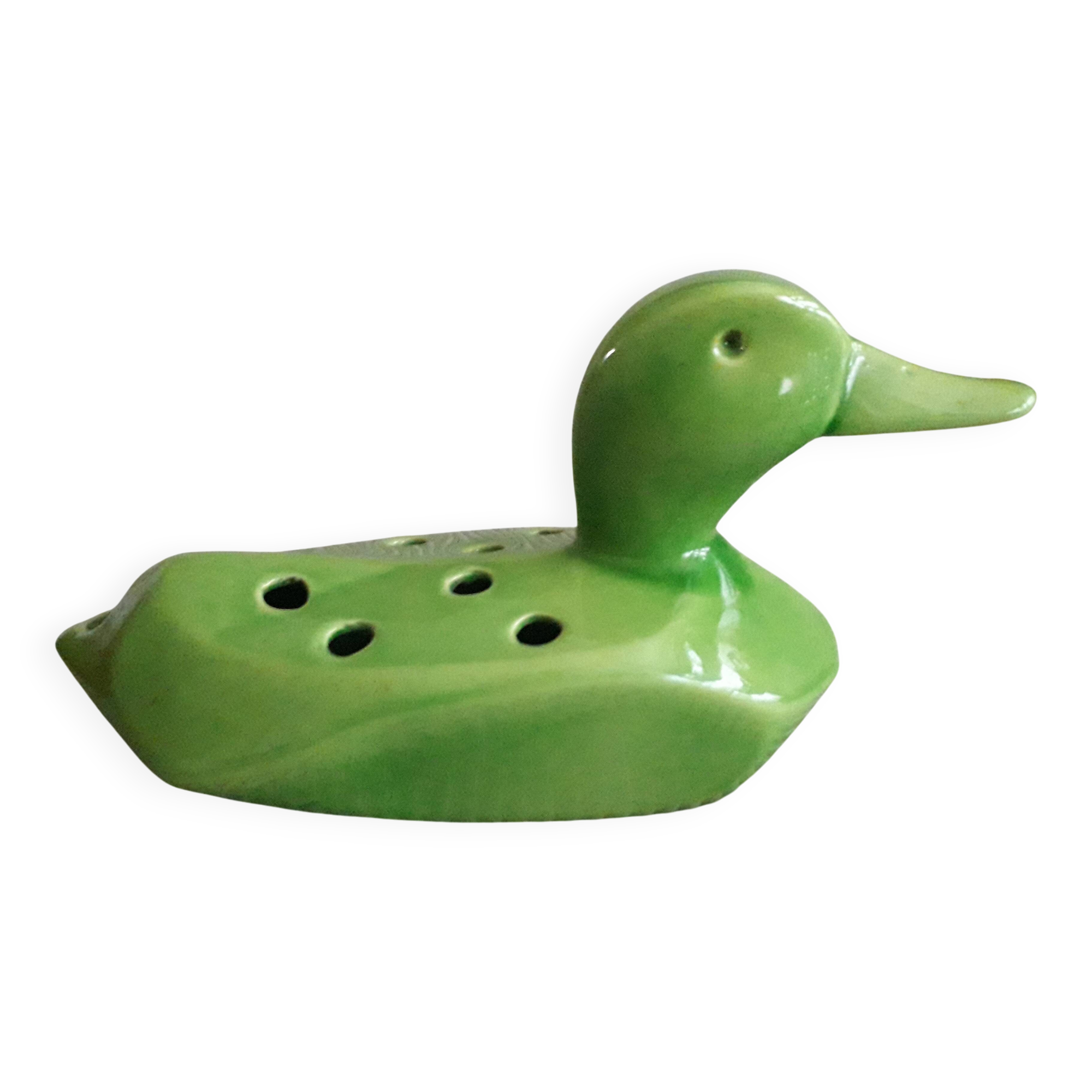 Vintage ceramic duck