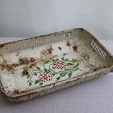 Old metal basket