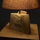 Sculpted stone lamp by Albert Tormos 1970