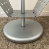 Post-Modern metal side table from the 1980s